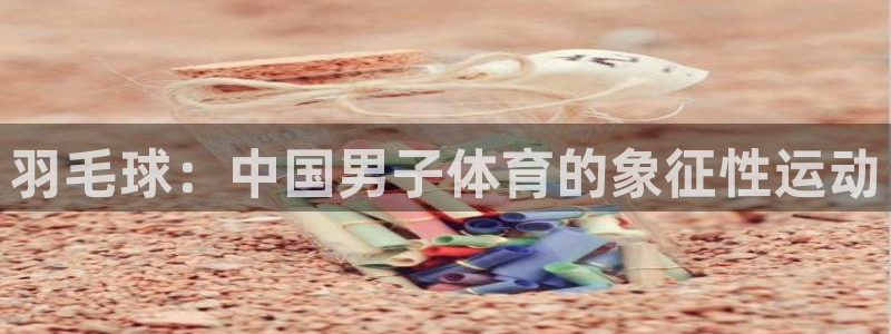 尊龙官方正版app娱乐网站:羽毛球:中国男子体育的象征性运动